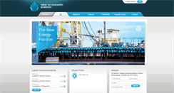 Desktop Screenshot of newstandard.com.au